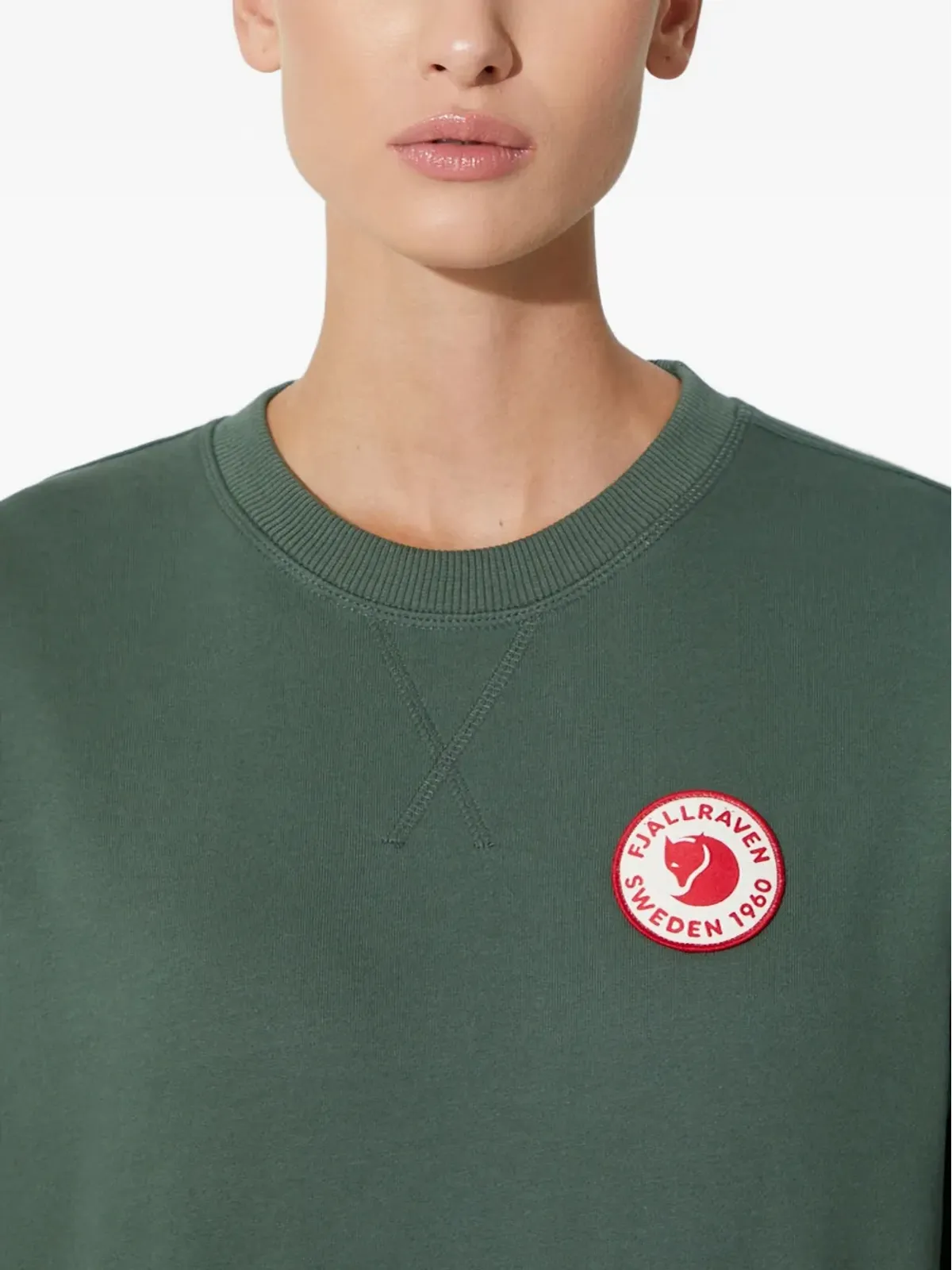 Fjällräven ロゴパッチ付きクルーネックトップ - 画像5