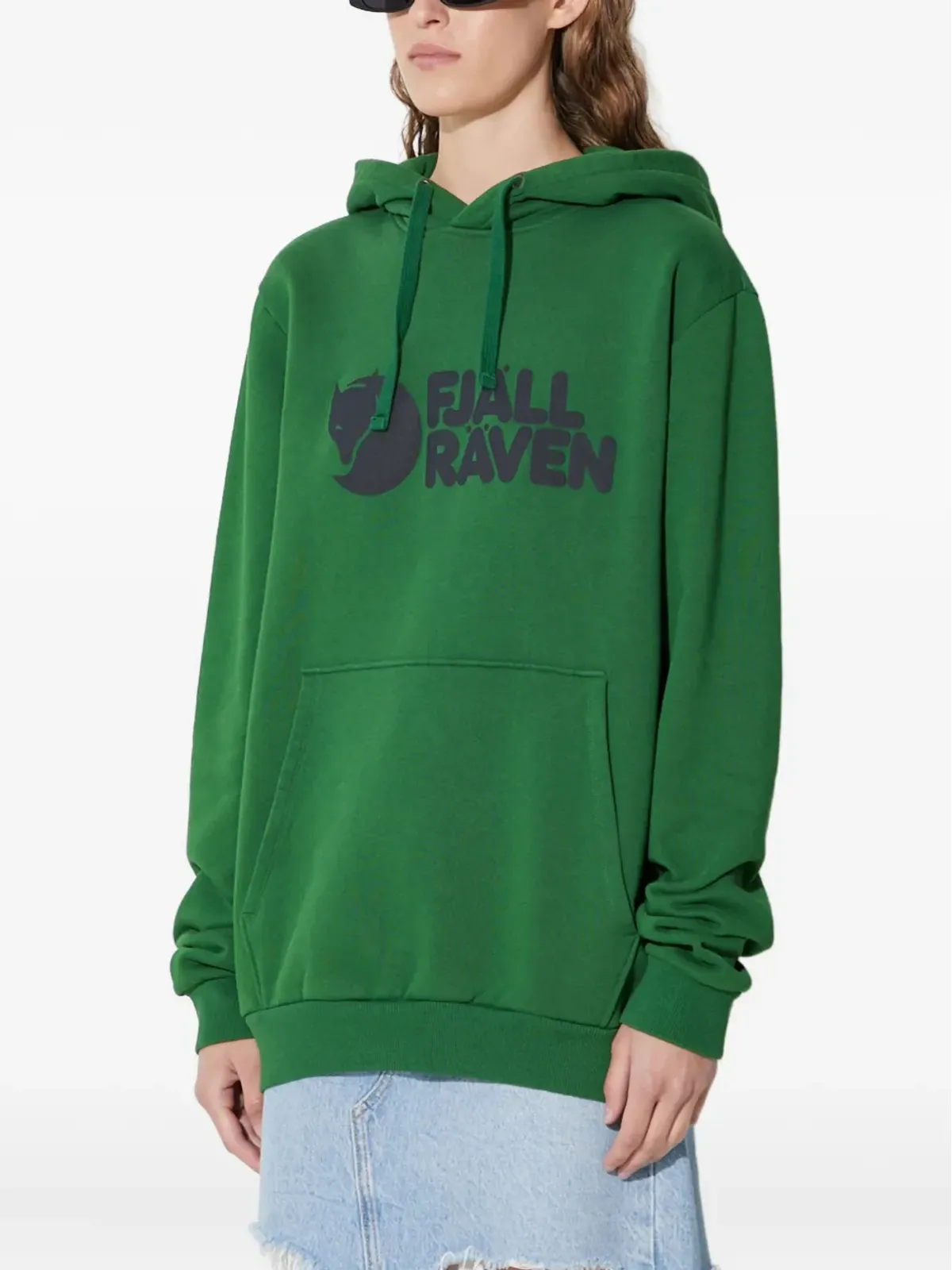 Fjällräven ロゴ入りフード付きスウェットシャツ - 画像3