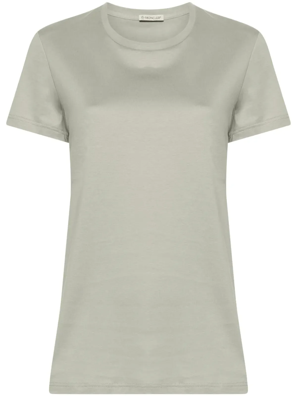 Moncler ロゴパッチ コットンTシャツ - 画像1