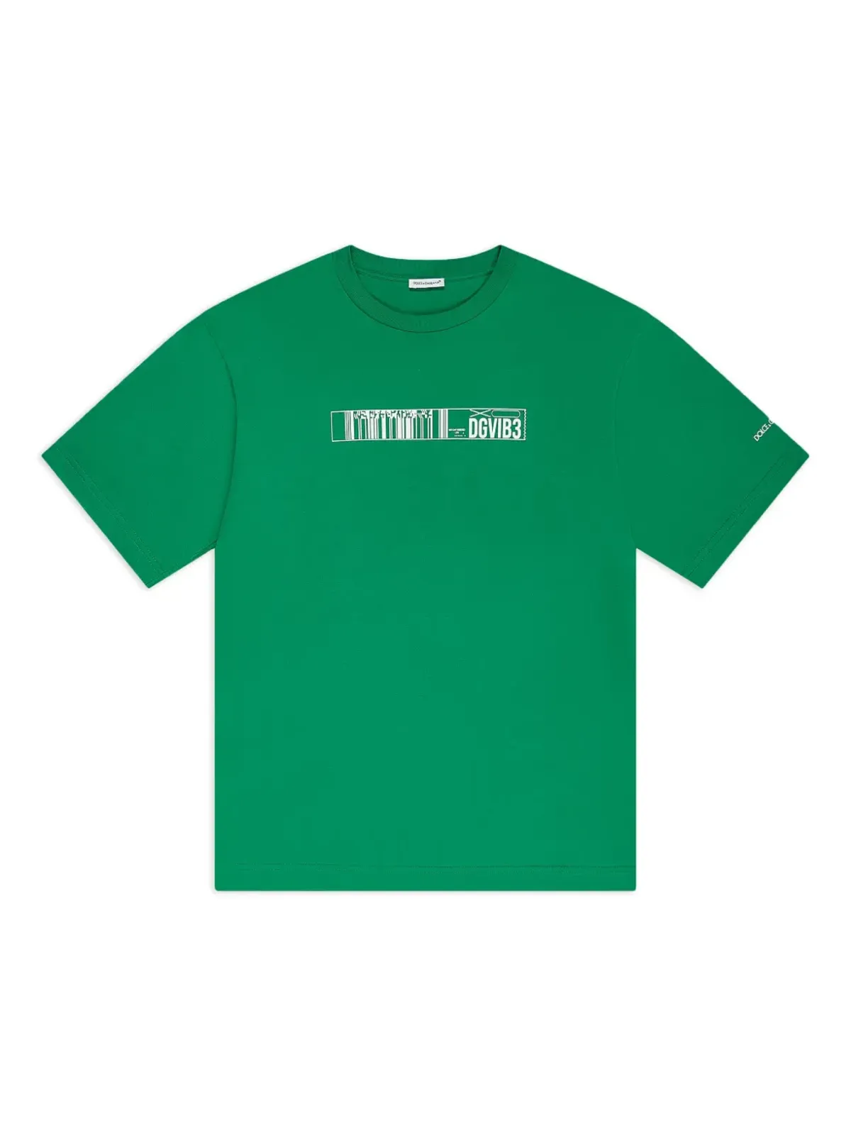 Dolce & Gabbana Kids DG Vibe-print コットンTシャツ - 画像1