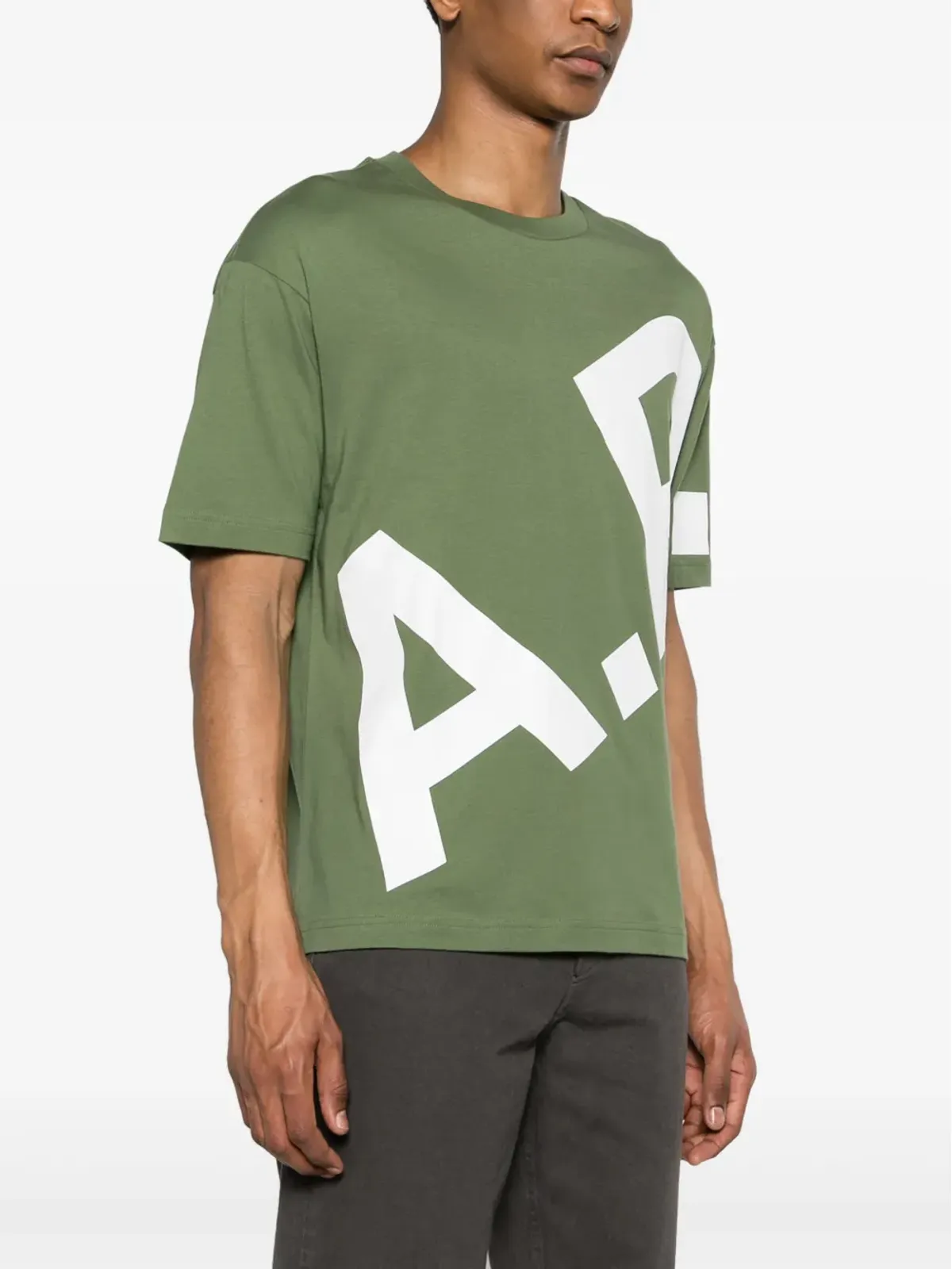 A.P.C. Lisandre コットンTシャツ - グリーン - 画像4