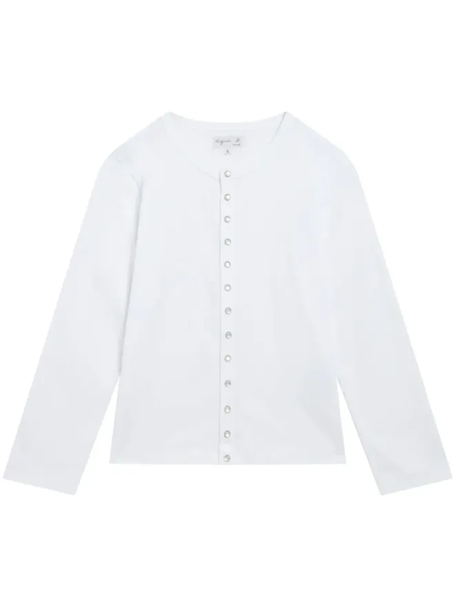 agnès b. agnès b. Le Petit コットンカーディガンの商品画像