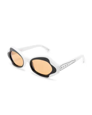 Marni Eyewear オーバルフレーム サングラス - サムネイル2