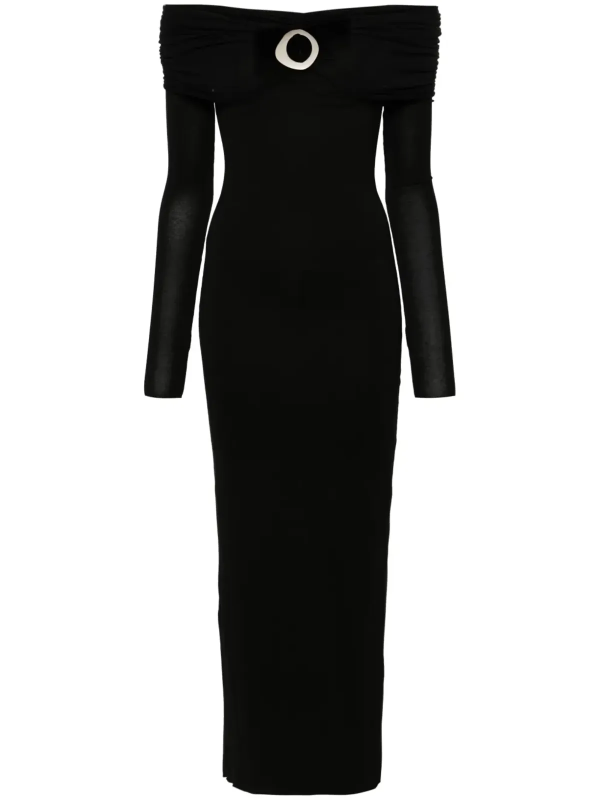 MANURÍ Amara Buckle maxi dress - 画像1