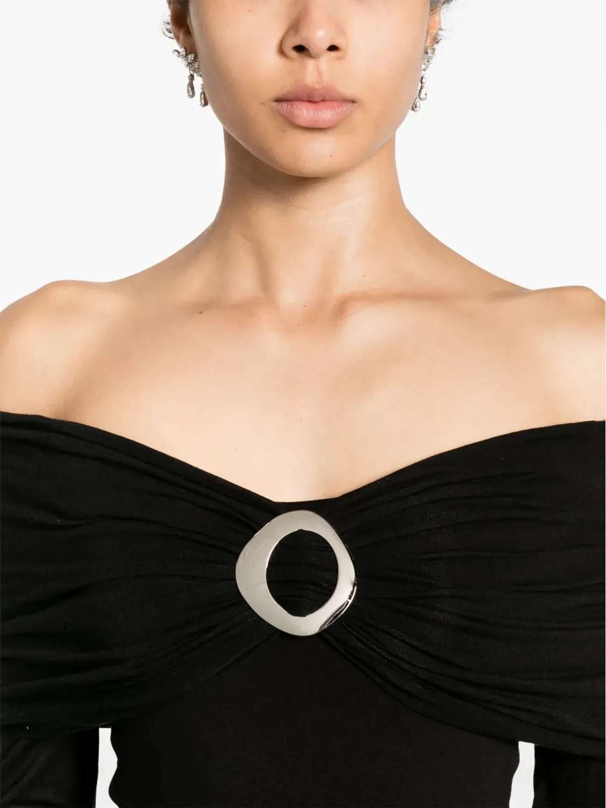 MANURÍ Amara Buckle maxi dress - 画像5