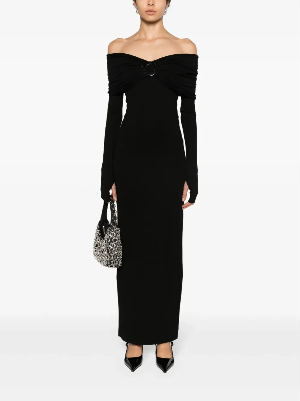 MANURÍ Amara Buckle maxi dress - 画像2