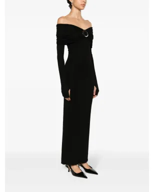 MANURÍ Amara Buckle maxi dress - サムネイル3