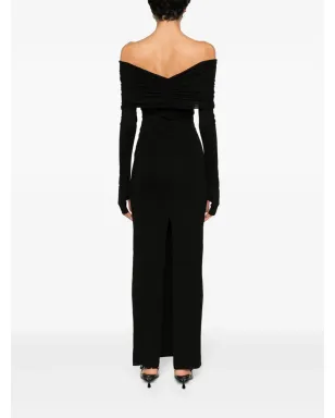 MANURÍ Amara Buckle maxi dress - サムネイル4
