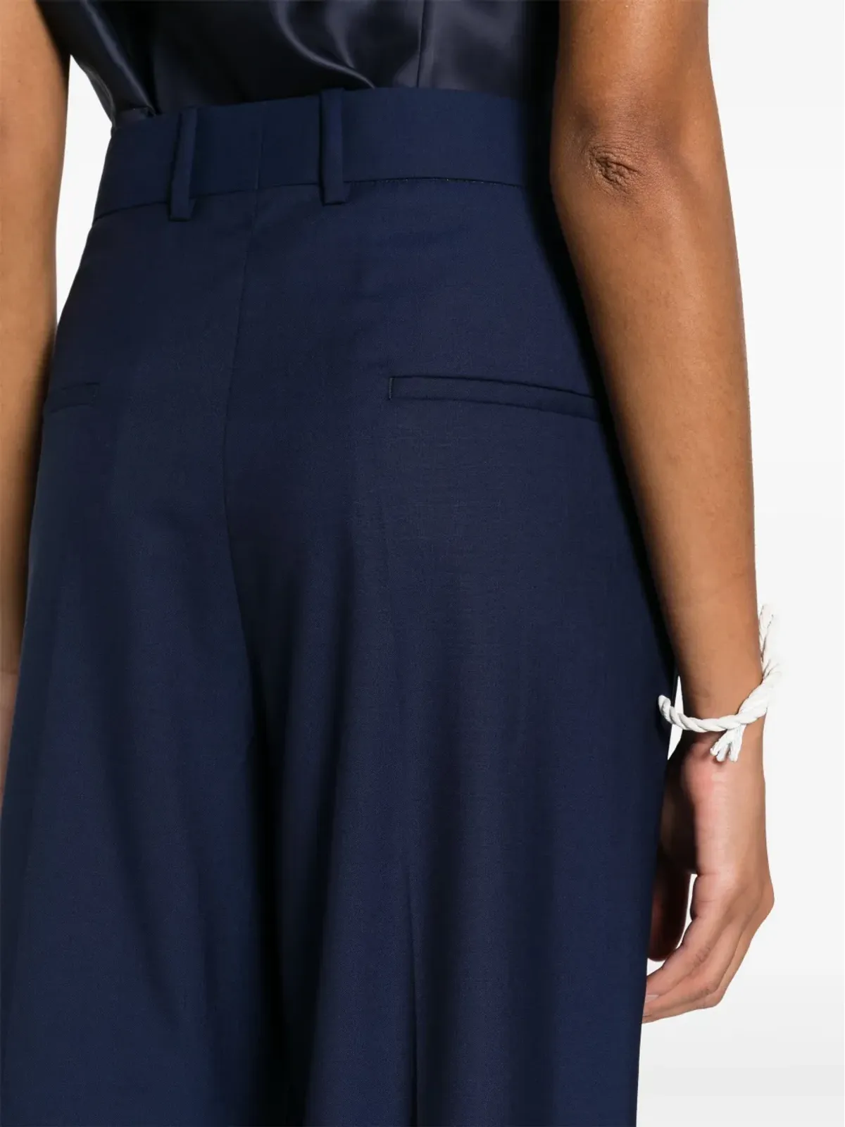 ARMARIUM Giorgia tailored wool trousers - Blue - 画像5