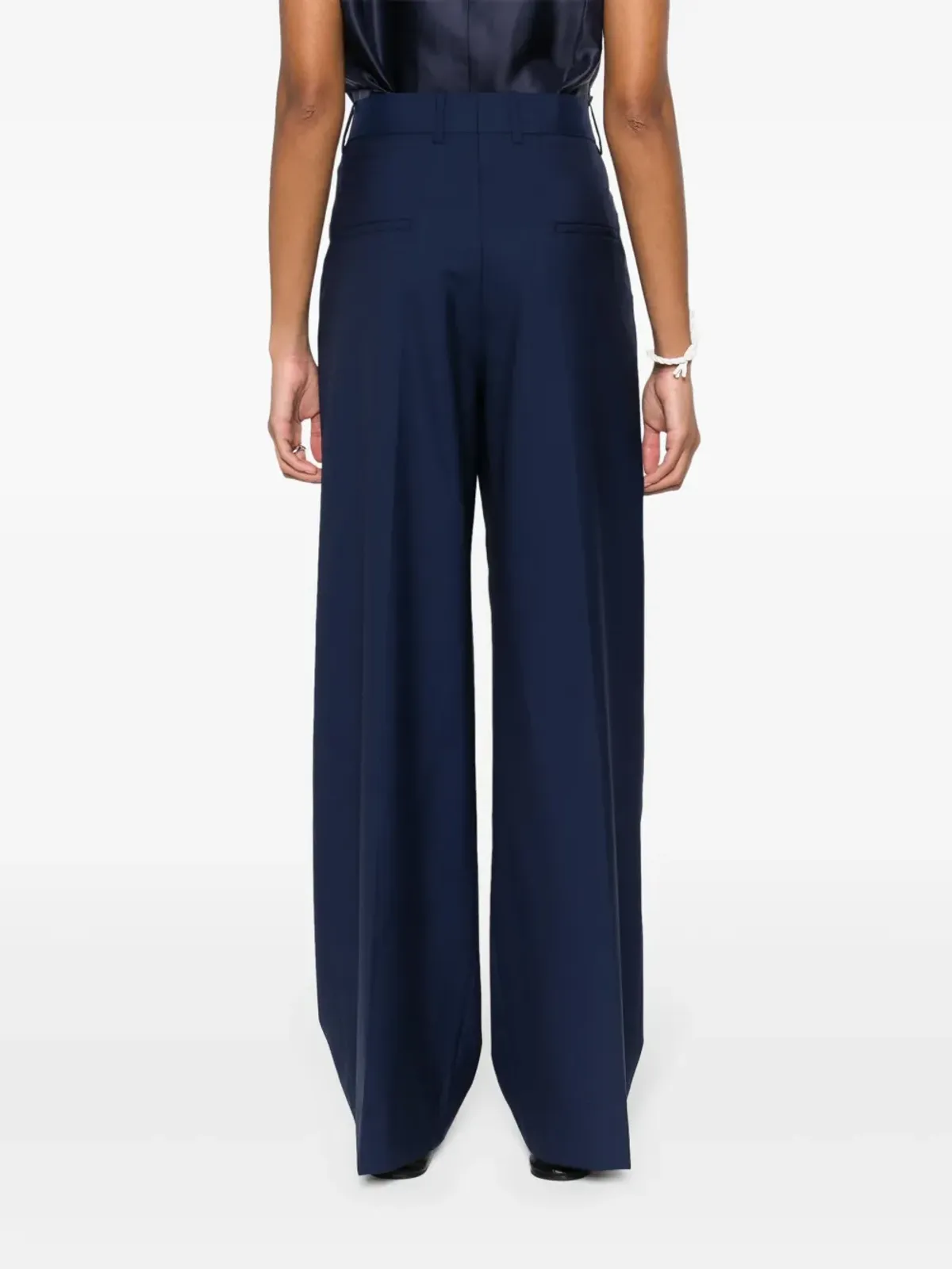 ARMARIUM Giorgia tailored wool trousers - Blue - 画像4