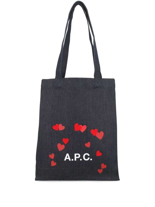 A.P.C. A.P.C. Lou Blondie キャンバス トートバッグ - ブルーの商品画像