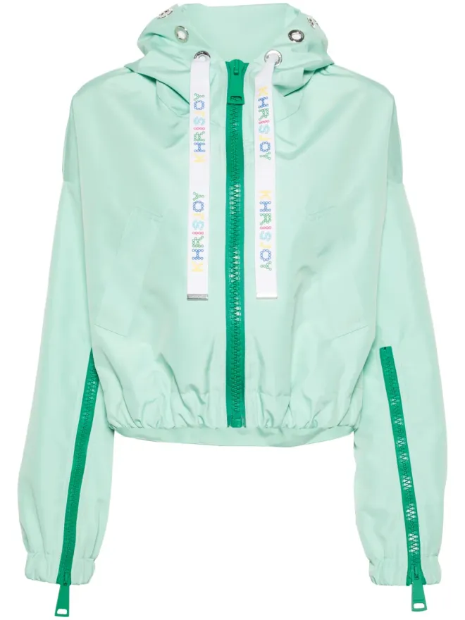 Khrisjoy Khrisjoy クロップドウィンドブレーカーの商品画像