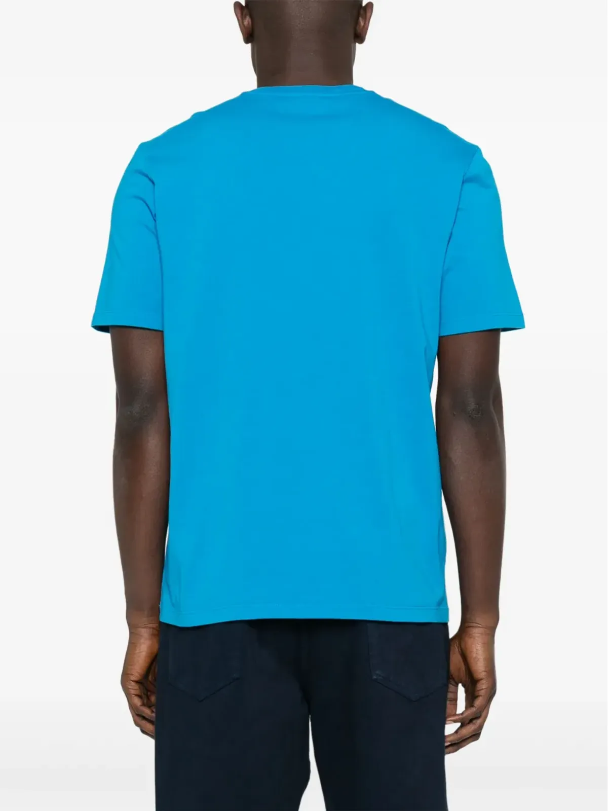 Maison Kitsuné フォックスヘッド コットンTシャツ - ブルー - 画像4