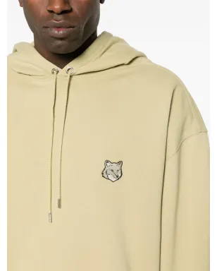 Maison Kitsuné Bold Fox Headパッチ フーディー - ニュートラルカラー - サムネイル5