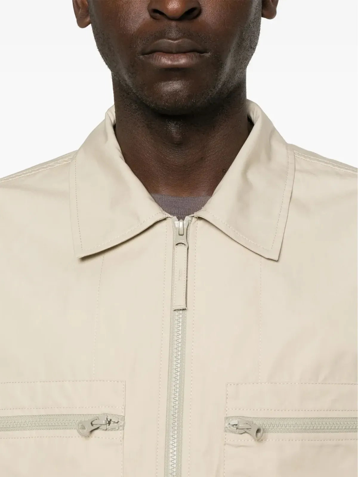 Stone Island Ghost オーガニックコットン ジャケット - ニュートラルカラー - 画像5
