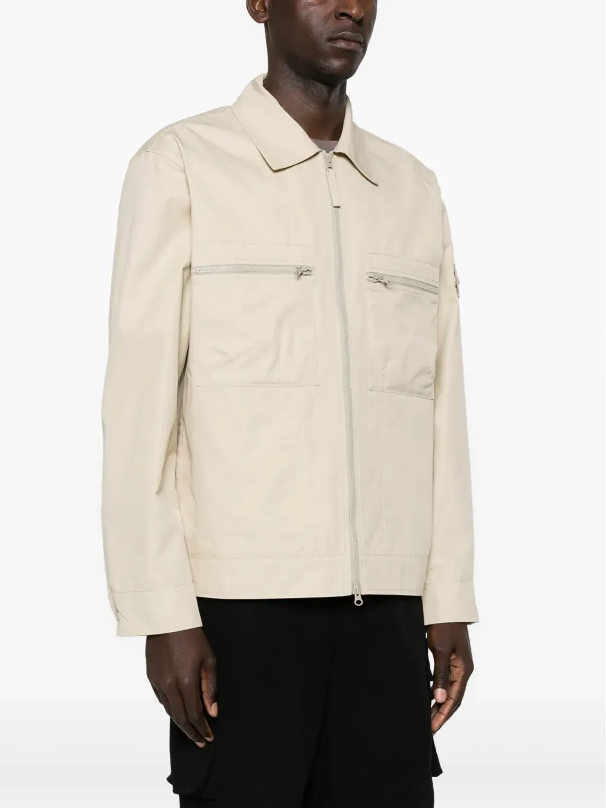 Stone Island Ghost オーガニックコットン ジャケット - ニュートラルカラー - 画像3