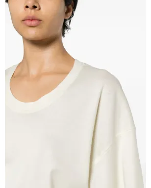 LEMAIRE 縫い目ディテール Tシャツ - イエロー - サムネイル5