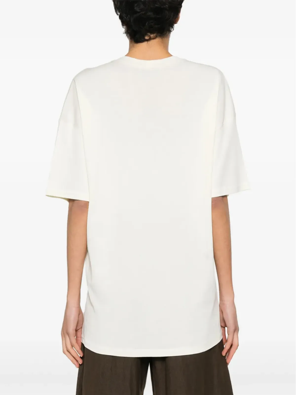 LEMAIRE 縫い目ディテール Tシャツ - イエロー - 画像4