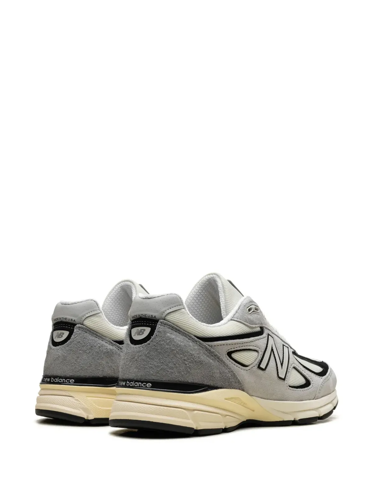 New Balance USA製 990v4 グレー/ブラック スニーカー - 画像3