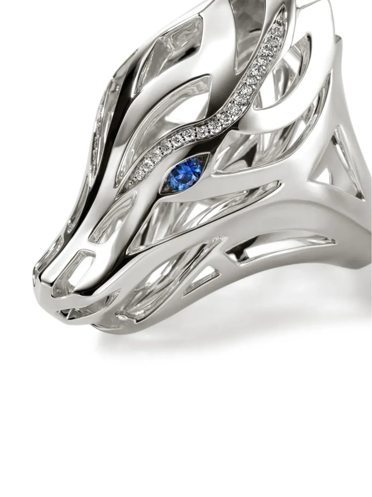 John Hardy Naga sterling-silver ring - 画像2