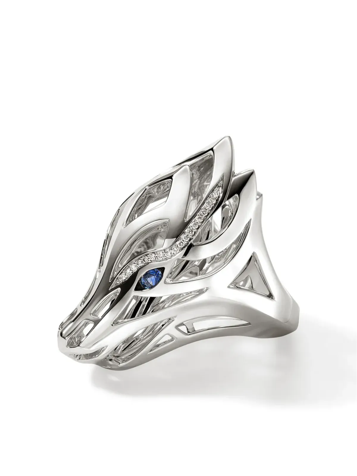 John Hardy Naga sterling-silver ring - 画像3