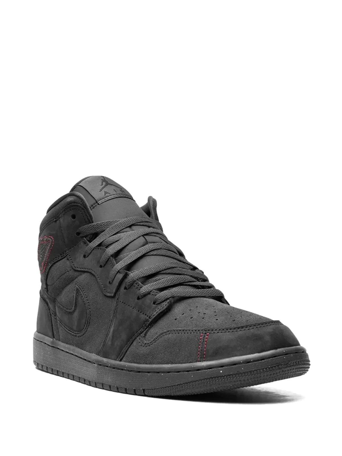 Jordan エア ジョーダン 1 Mid SE Craft ダークスモークレッド スニーカー グレー - 画像2
