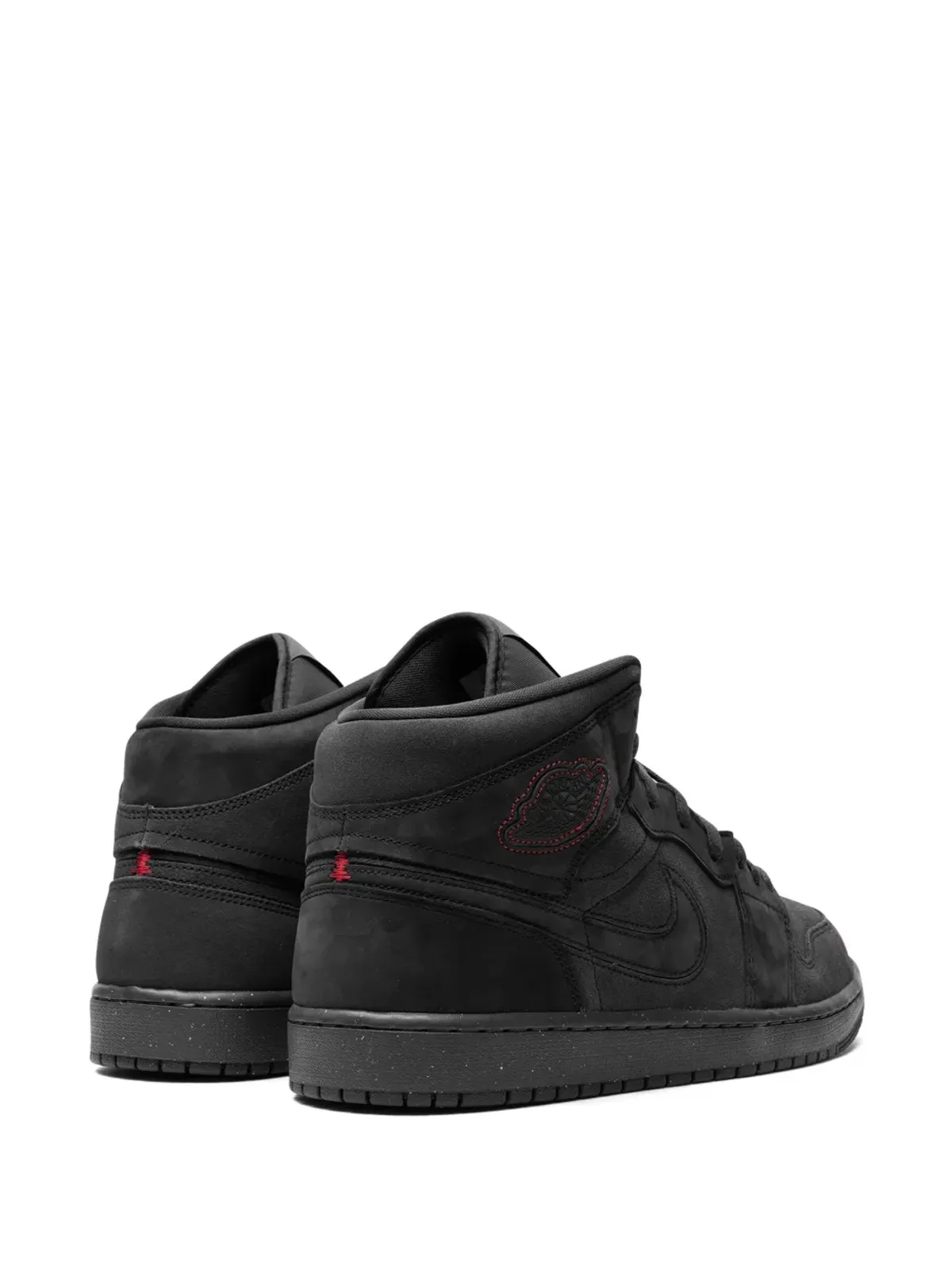 Jordan エア ジョーダン 1 Mid SE Craft ダークスモークレッド スニーカー グレー - 画像3