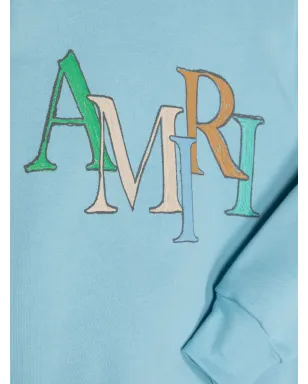 AMIRI KIDS ロゴプリント コットン スウェットシャツ - サムネイル3