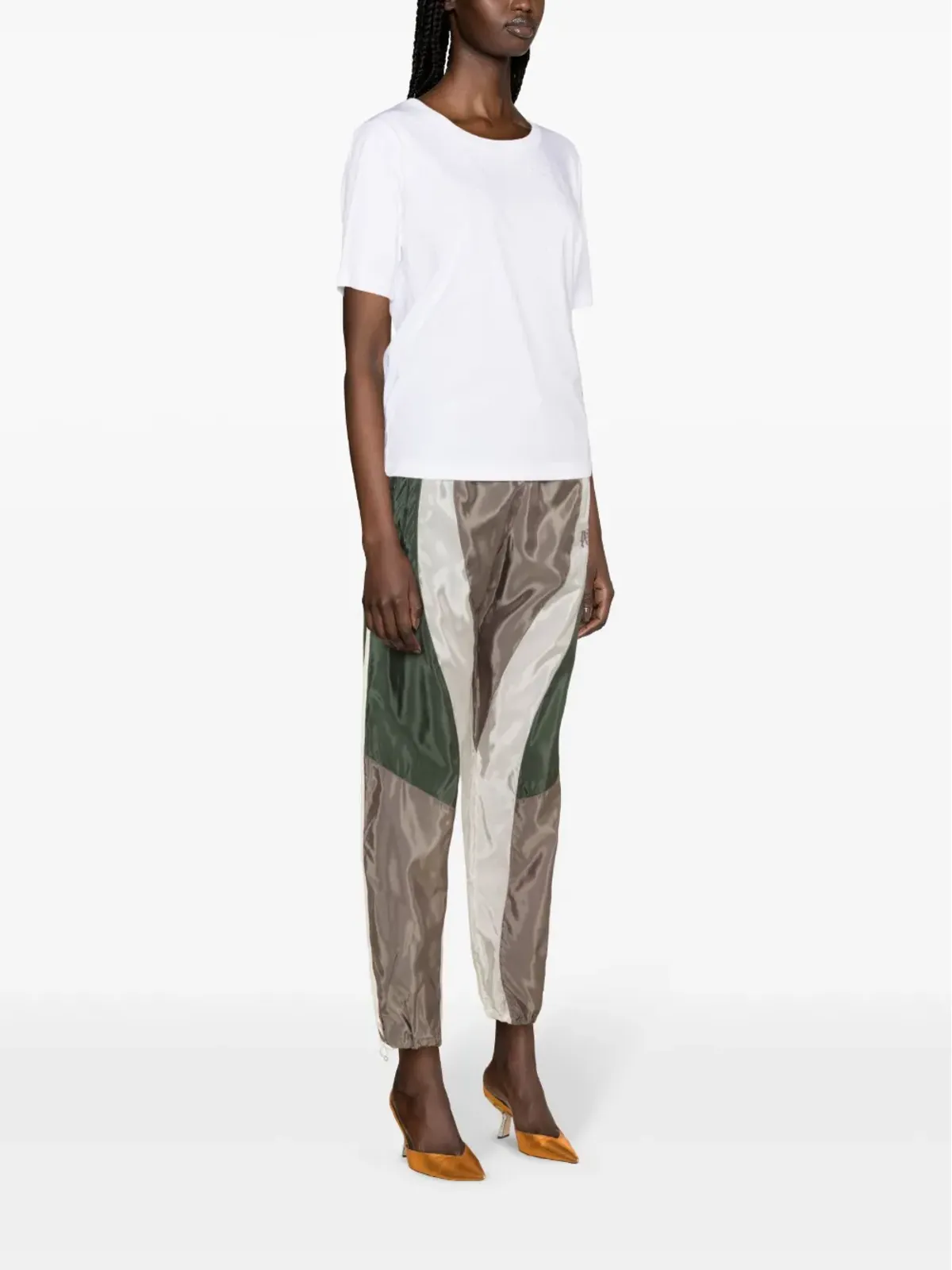 DSQUARED2 イージーフィット クリスタル装飾 Tシャツ - ホワイト - 画像3