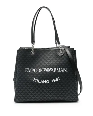 Emporio Armani ロゴプリント トートバッグ - サムネイル1