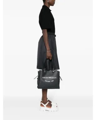 Emporio Armani ロゴプリント トートバッグ - サムネイル2