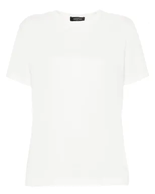 Fabiana Filippi パネルドコットンTシャツ - サムネイル1
