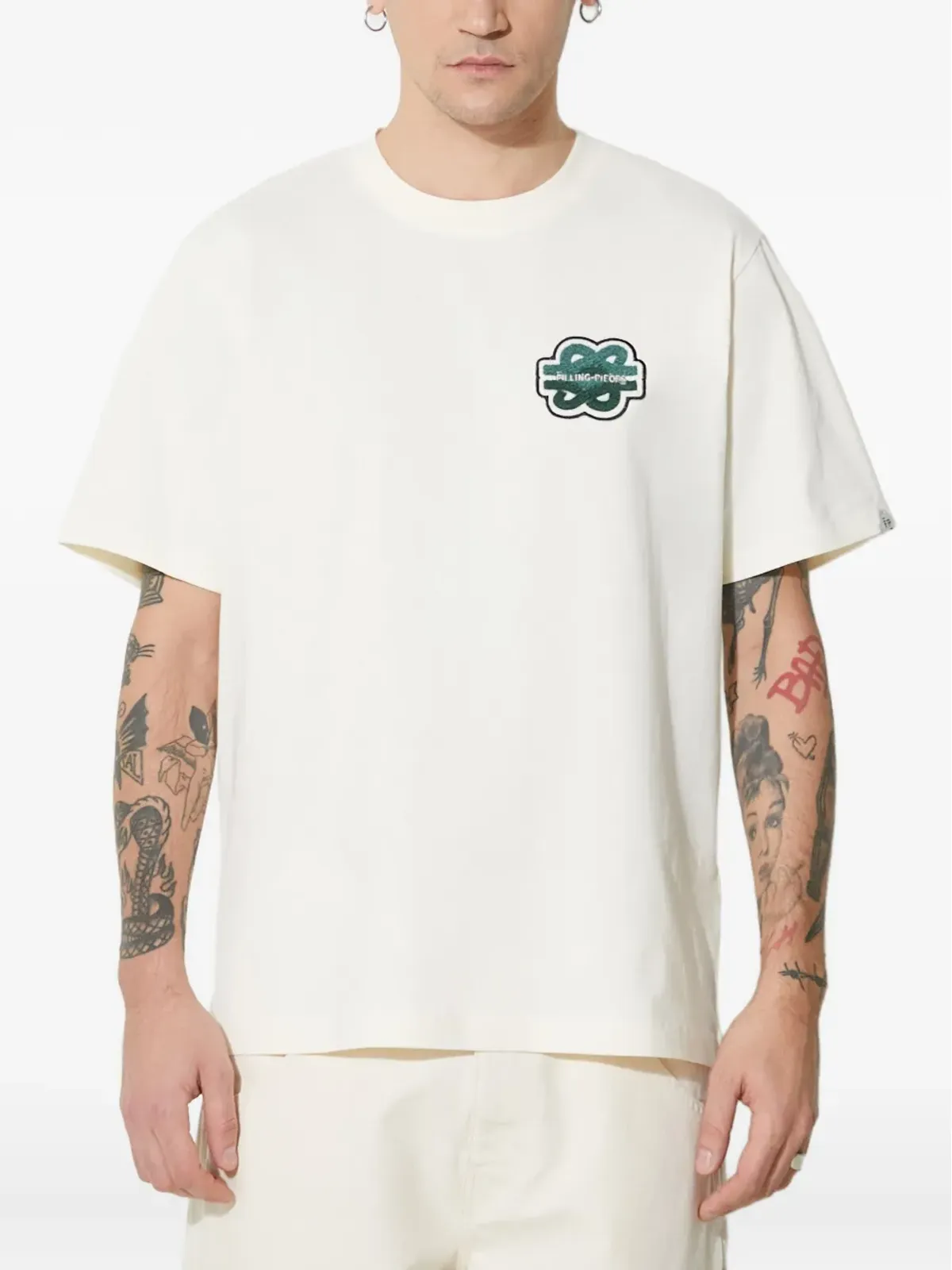 Filling Pieces ロゴパッチTシャツ - 画像1