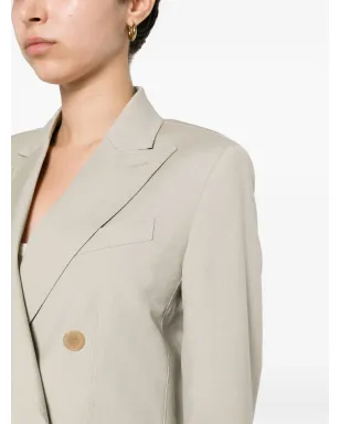 Max Mara Mantide ダブルブレスト ブレザー ベージュ系 - サムネイル5