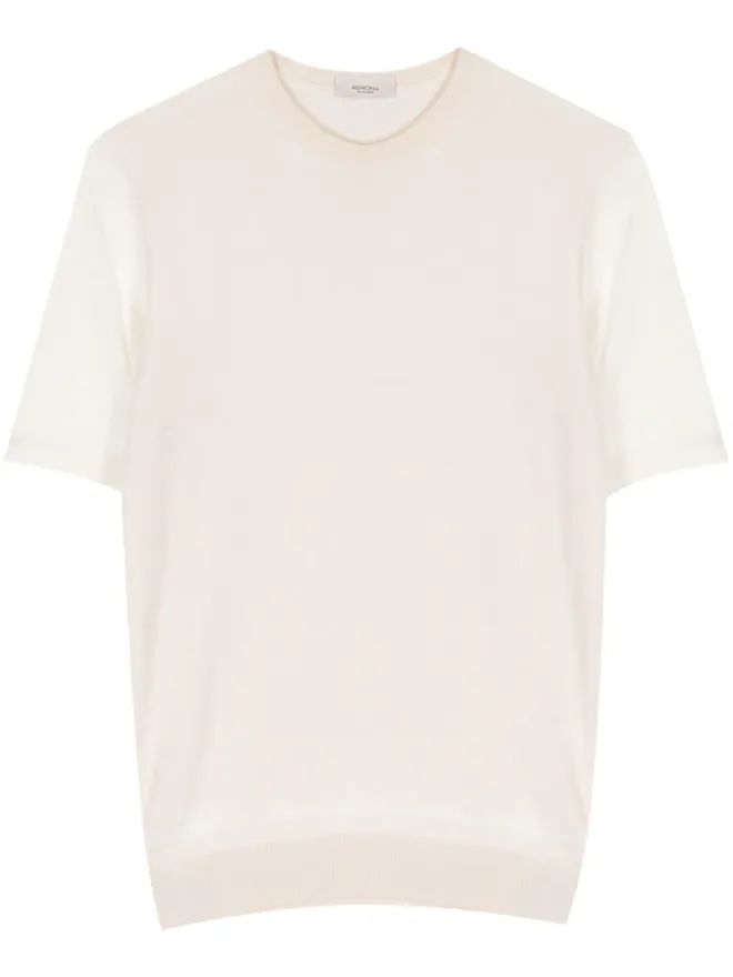Agnona Agnona パネルドカシミヤブレンドトップの商品画像
