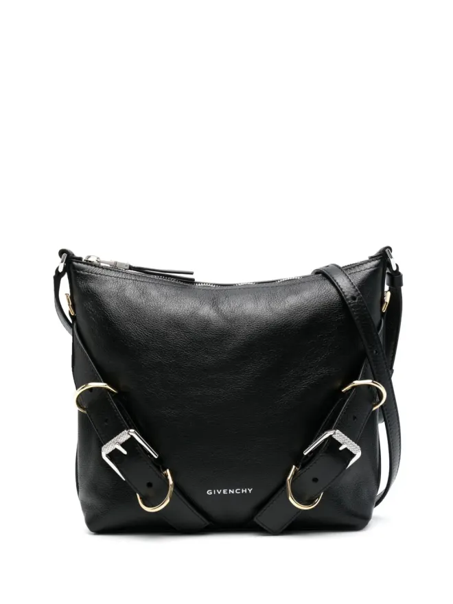 Givenchy Givenchy Voyou レザー クロスボディバッグ - ブラックの商品画像