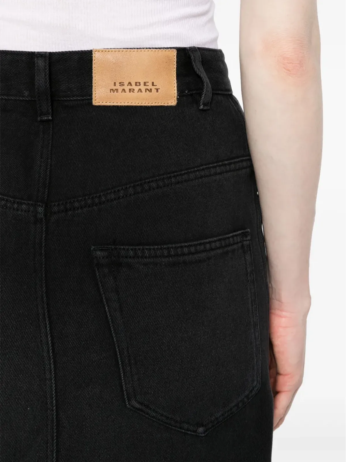 ISABEL MARANT Tilauria デニムミディスカート - 画像5