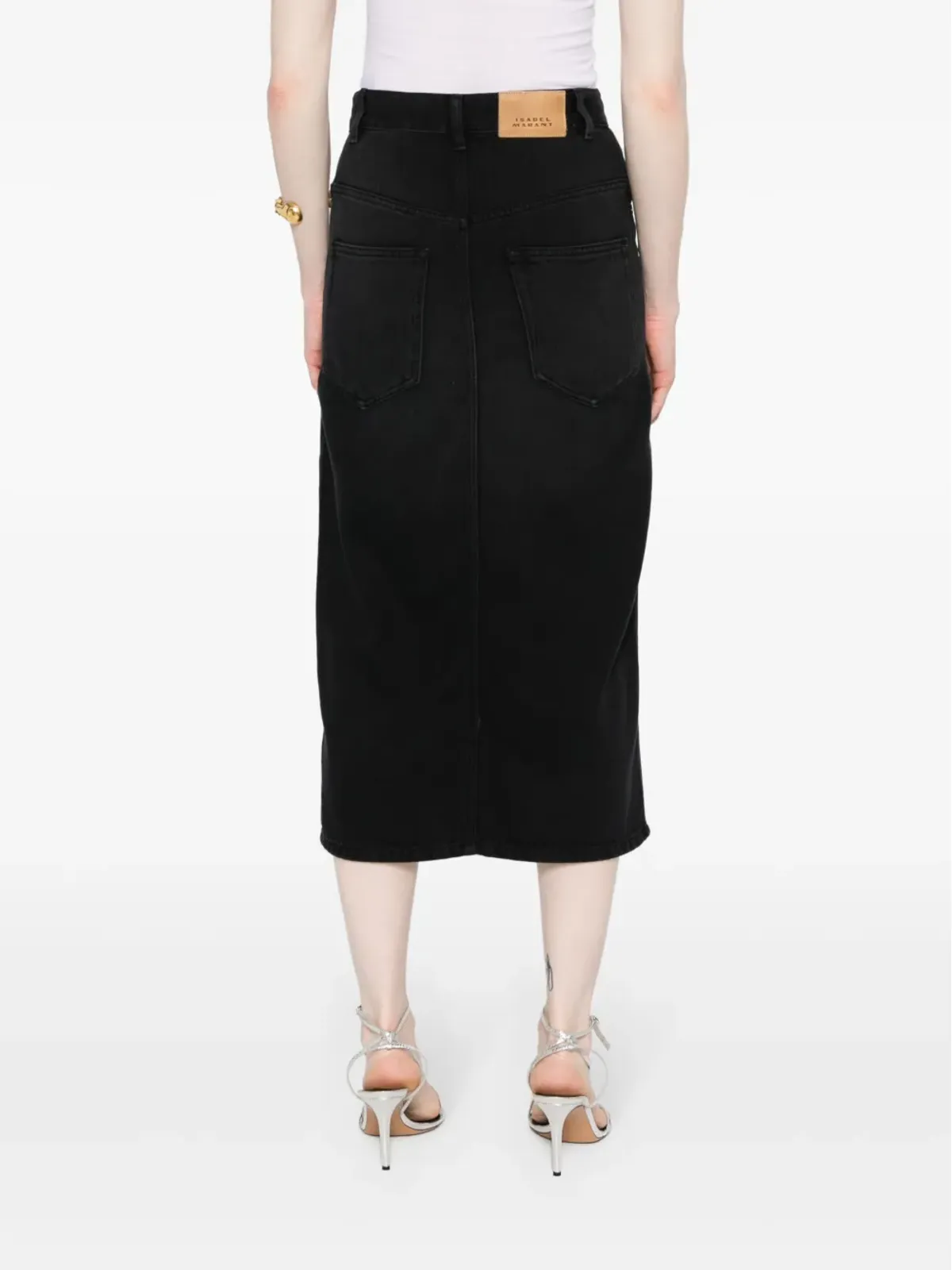 ISABEL MARANT Tilauria デニムミディスカート - 画像4