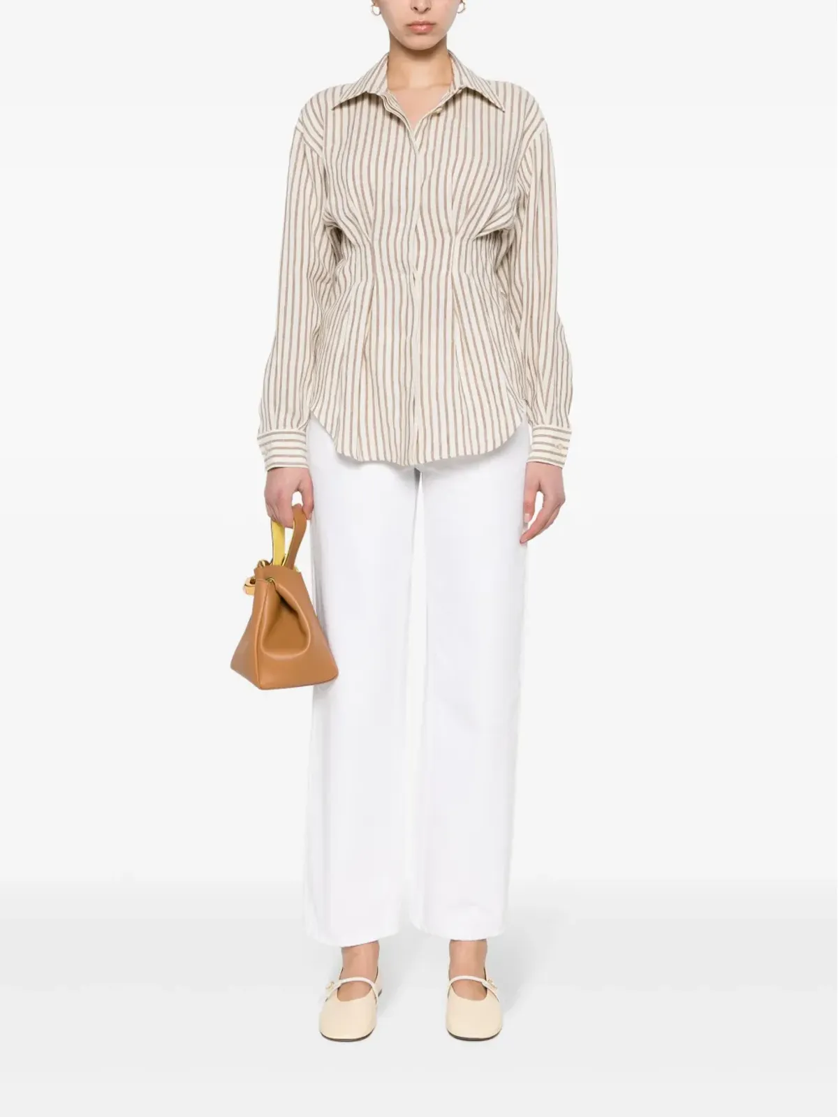 Max Mara エリトレア ストライプシャツ - ホワイト - 画像2