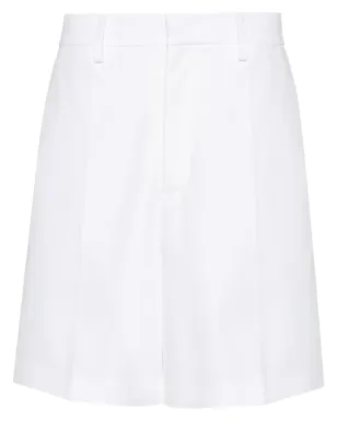Valentino Garavani コットン センタープレス ショーツ - White - サムネイル1