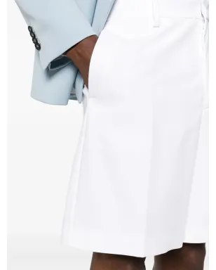 Valentino Garavani コットン センタープレス ショーツ - White - サムネイル5