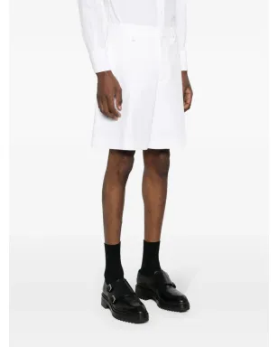 Valentino Garavani コットン センタープレス ショーツ - White - サムネイル3