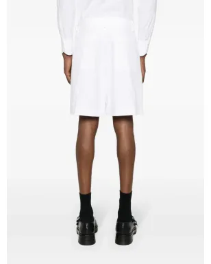Valentino Garavani コットン センタープレス ショーツ - White - サムネイル4