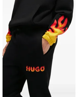 HUGO ミッドライズ・ストレートレッグ・トラックパンツ - サムネイル5