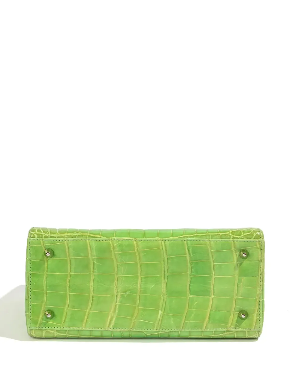 Christian Dior ビンテージ レディ ディオール ツーウェイ ハンドバッグ グリーン - 画像4