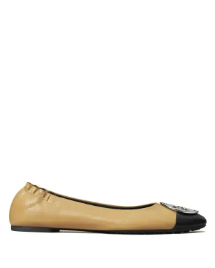 Tory Burch クレア キャップトゥ バレエシューズ - ブラック - サムネイル1