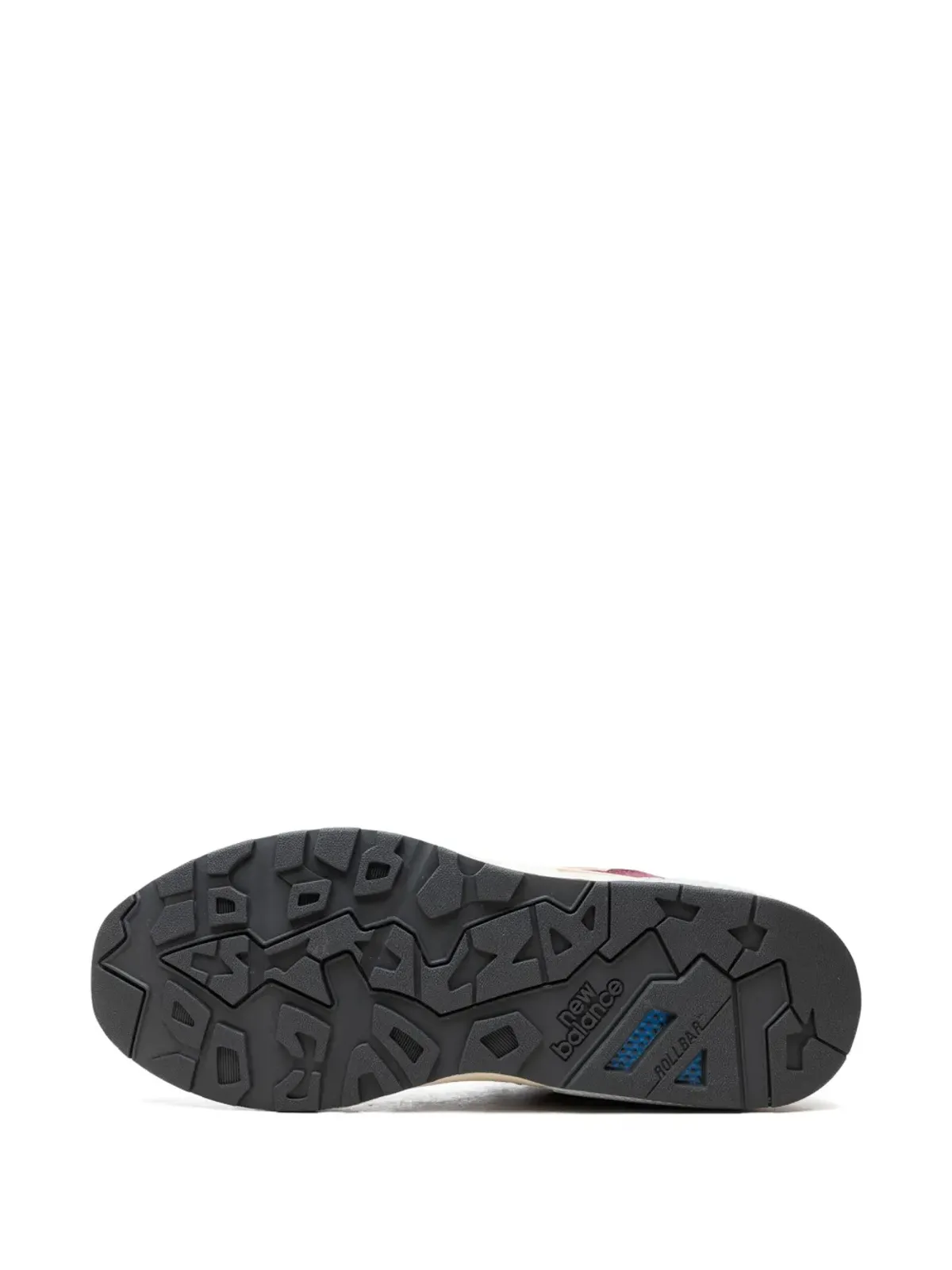 New Balance 580 チャンキーパネルドスニーカー レッド - 画像4