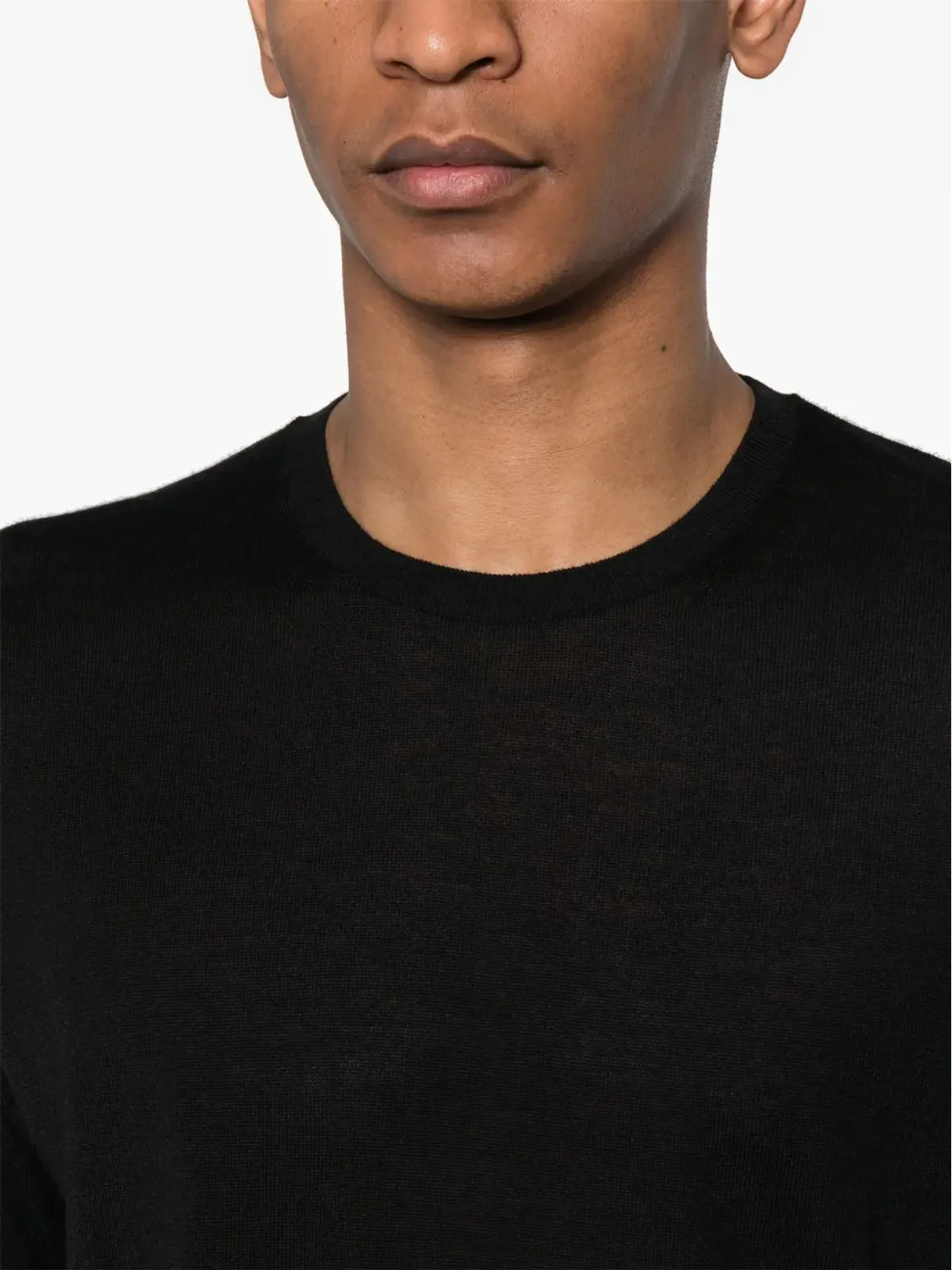 Saint Laurent ストレートヘム ニットTシャツ - 画像5