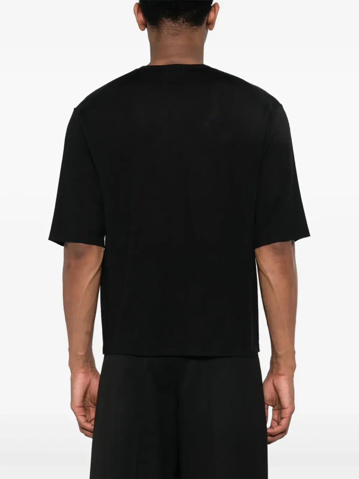 Saint Laurent ストレートヘム ニットTシャツ - 画像4