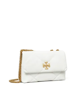 Tory Burch 小さめ キラ ダイヤモンドキルティング コンバーチブルショルダーバッグ - ホワイト - サムネイル4